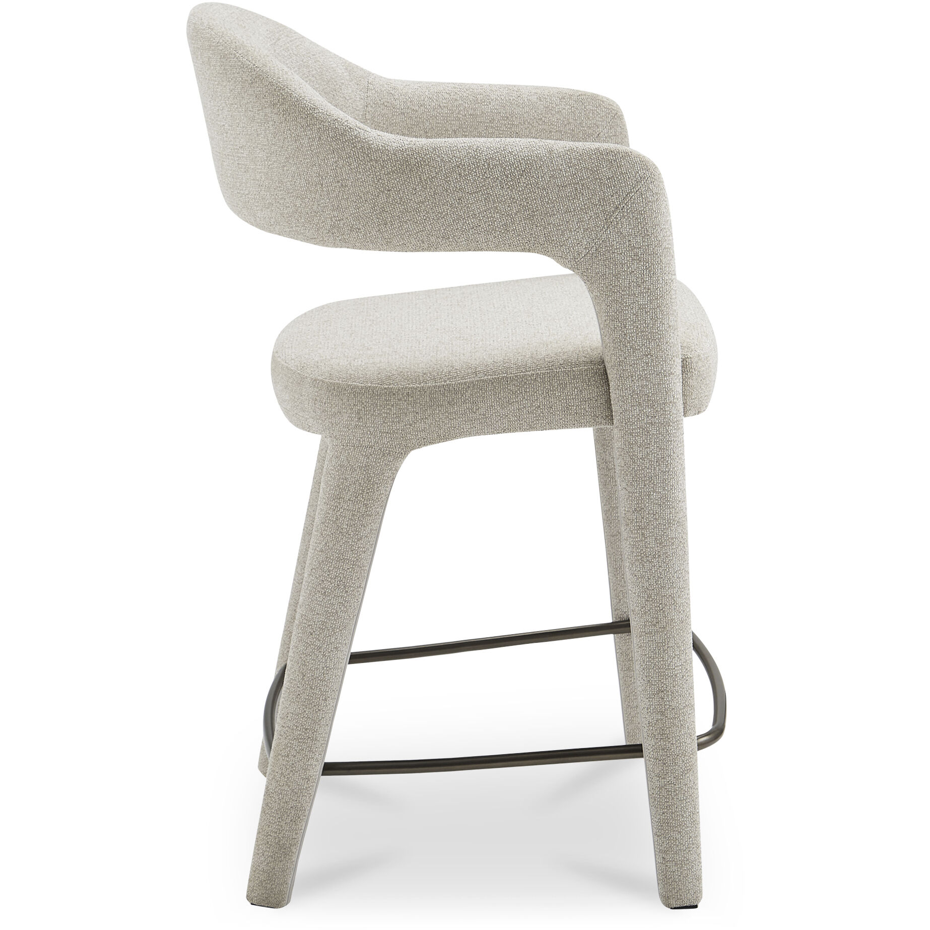 Martens 39 inch Beige Counter Stool